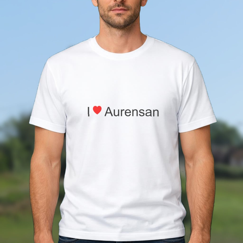 T-shirt I love aurensan