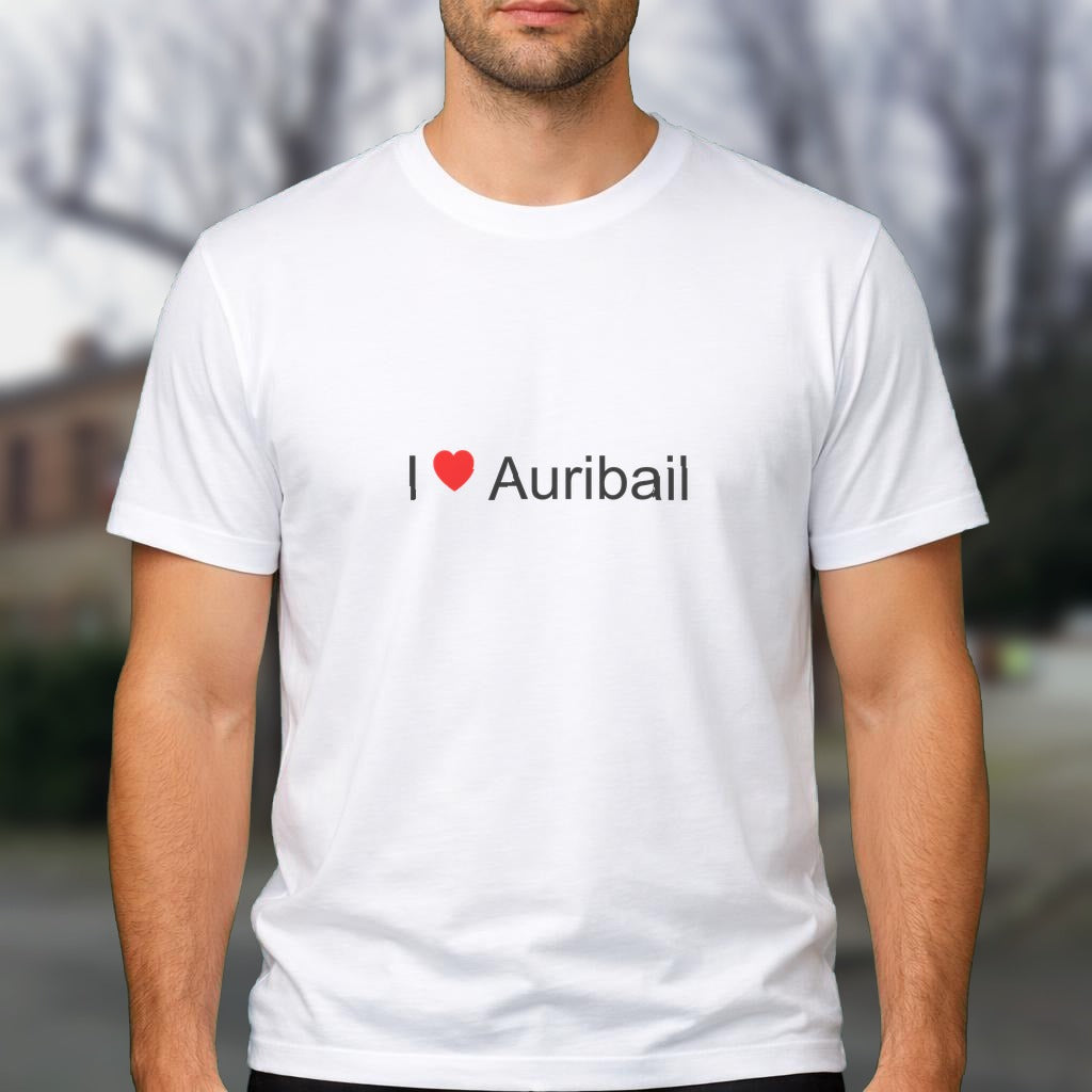 T-shirt I love auribail
