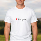 T-shirt I love aurignac