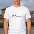 T-shirt I love aurimont