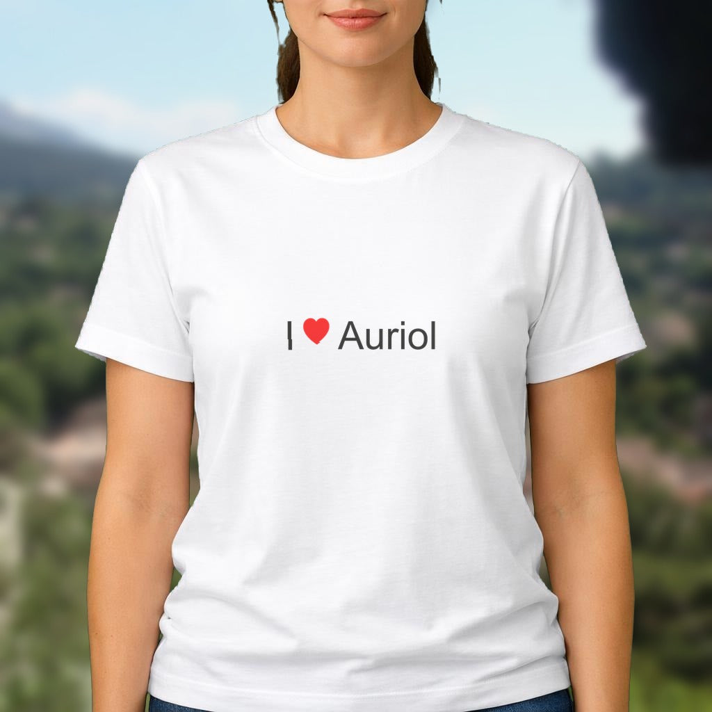 T-shirt I love auriol