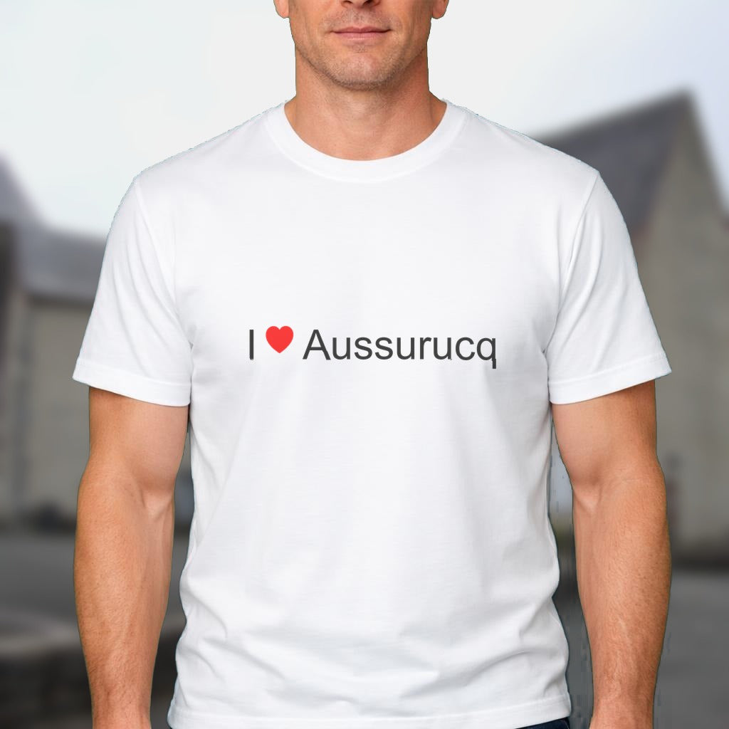T-shirt I love aussurucq