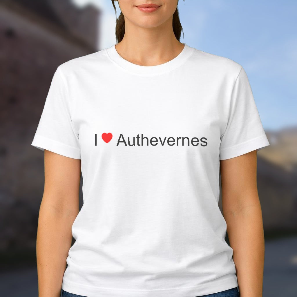T-shirt I love authevernes