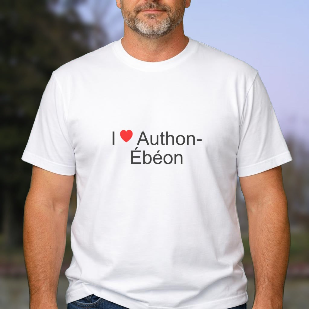 T-shirt I love authon-ébéon