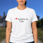T-shirt I love autigny-la-tour