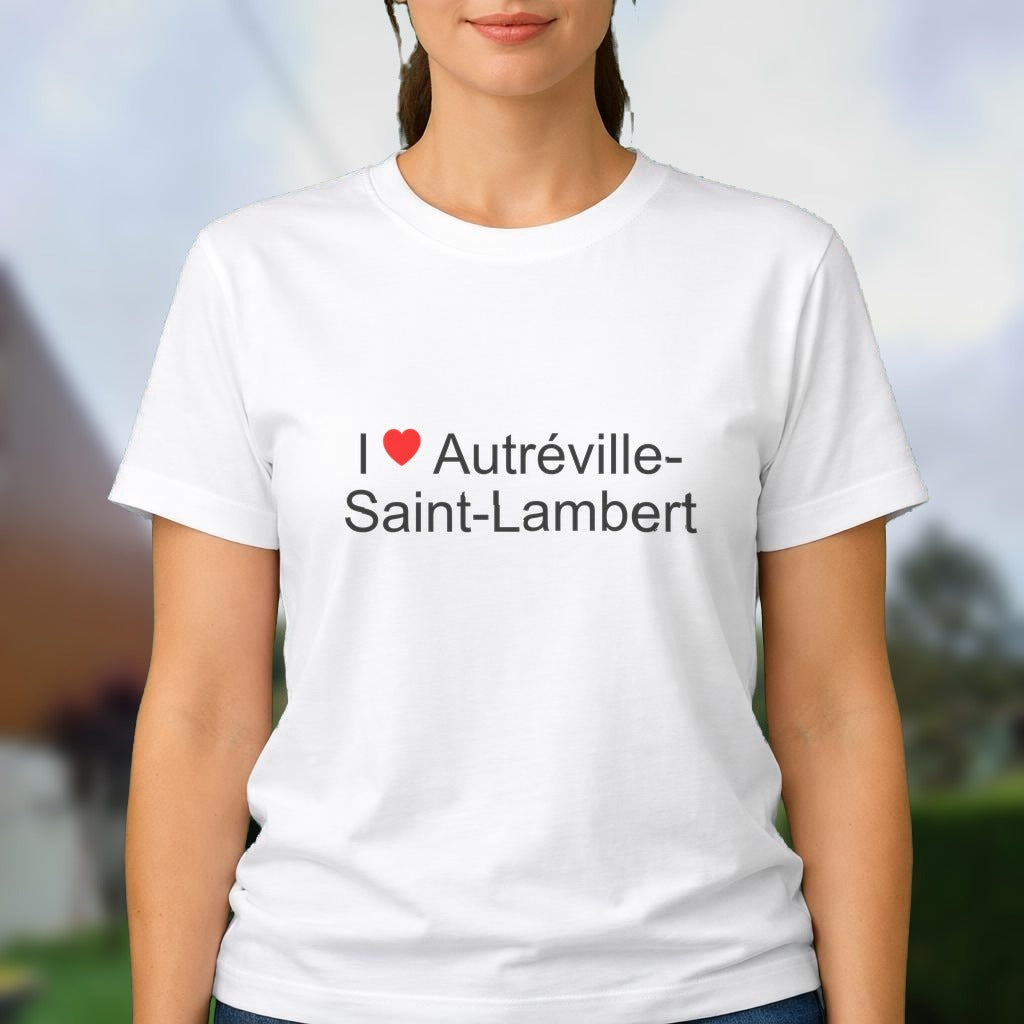 T-shirt I love autréville-saint-lambert