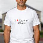 T-shirt I love autry-le-châtel