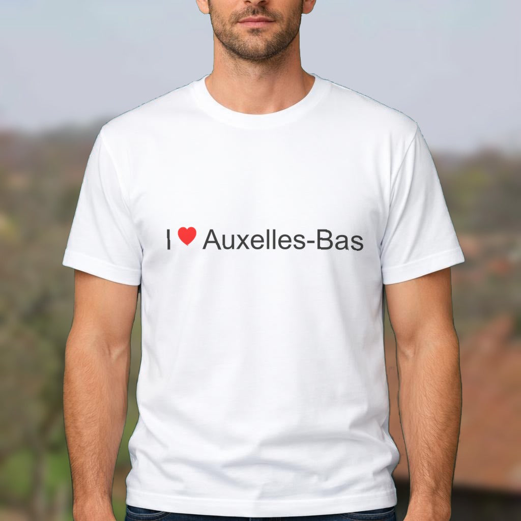 T-shirt I love auxelles-bas