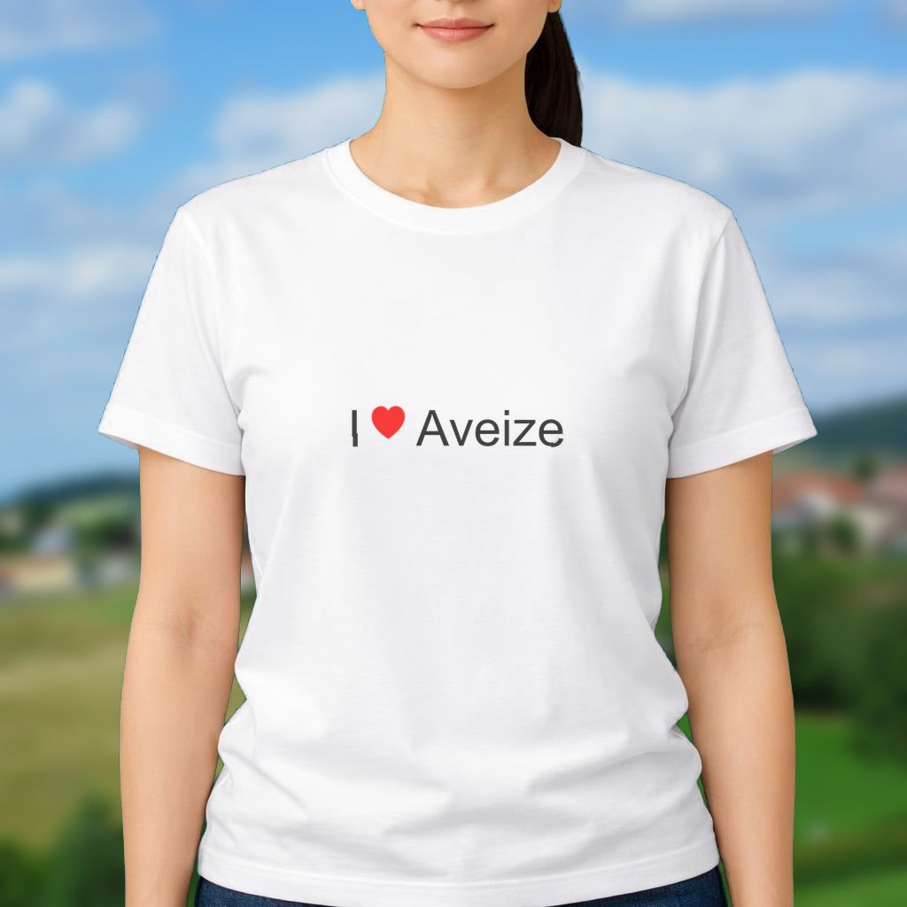 T-shirt I love aveize