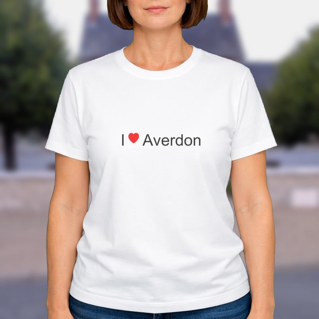 T-shirt I love averdon