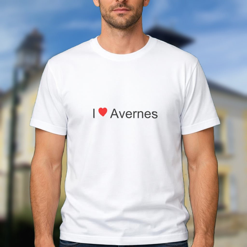 T-shirt I love avernes