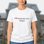 T-shirt I love avesnes-sur-helpe