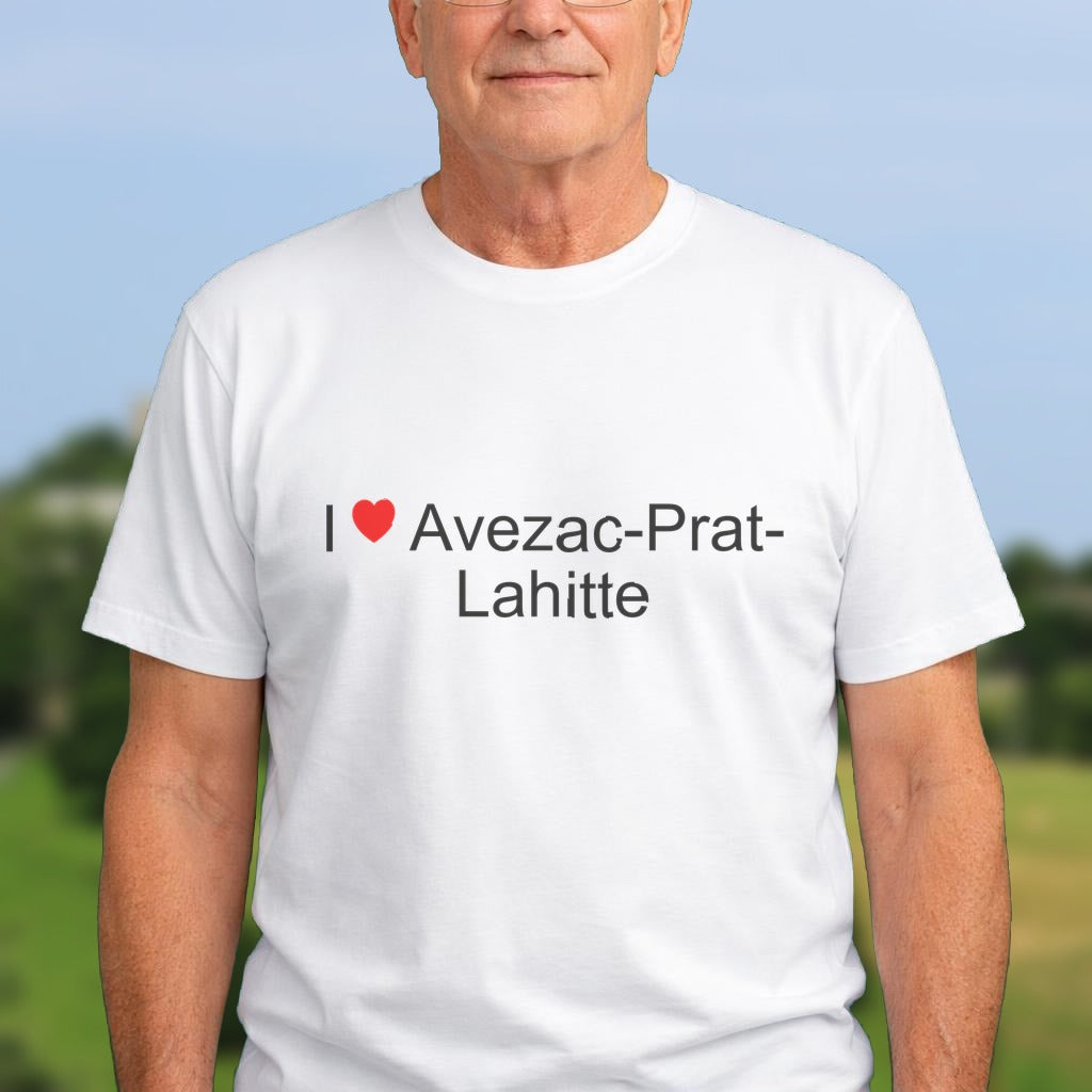 T-shirt I love avezac-prat-lahitte