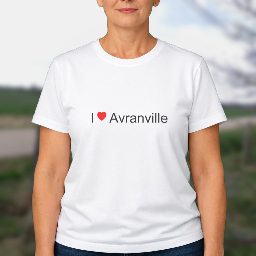 T-shirt I love avranville