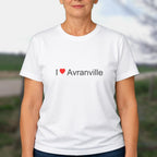 T-shirt I love avranville