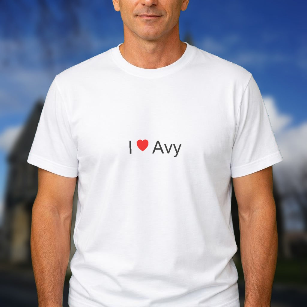 T-shirt I love avy