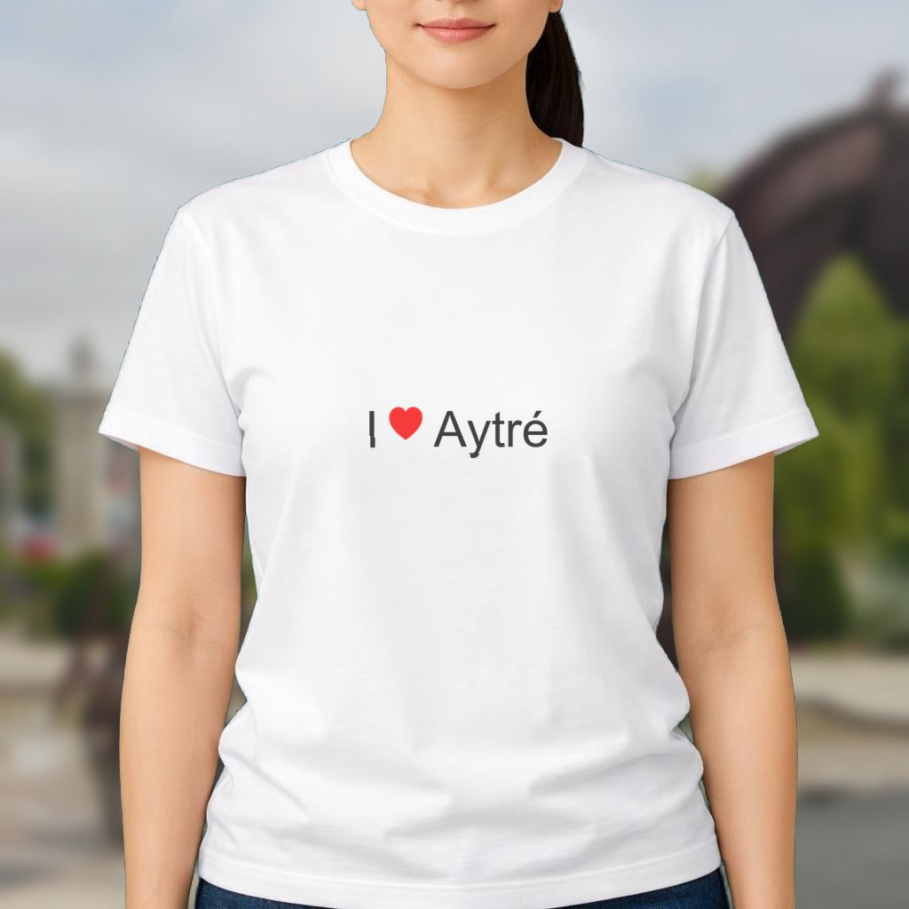 T-shirt I love aytré