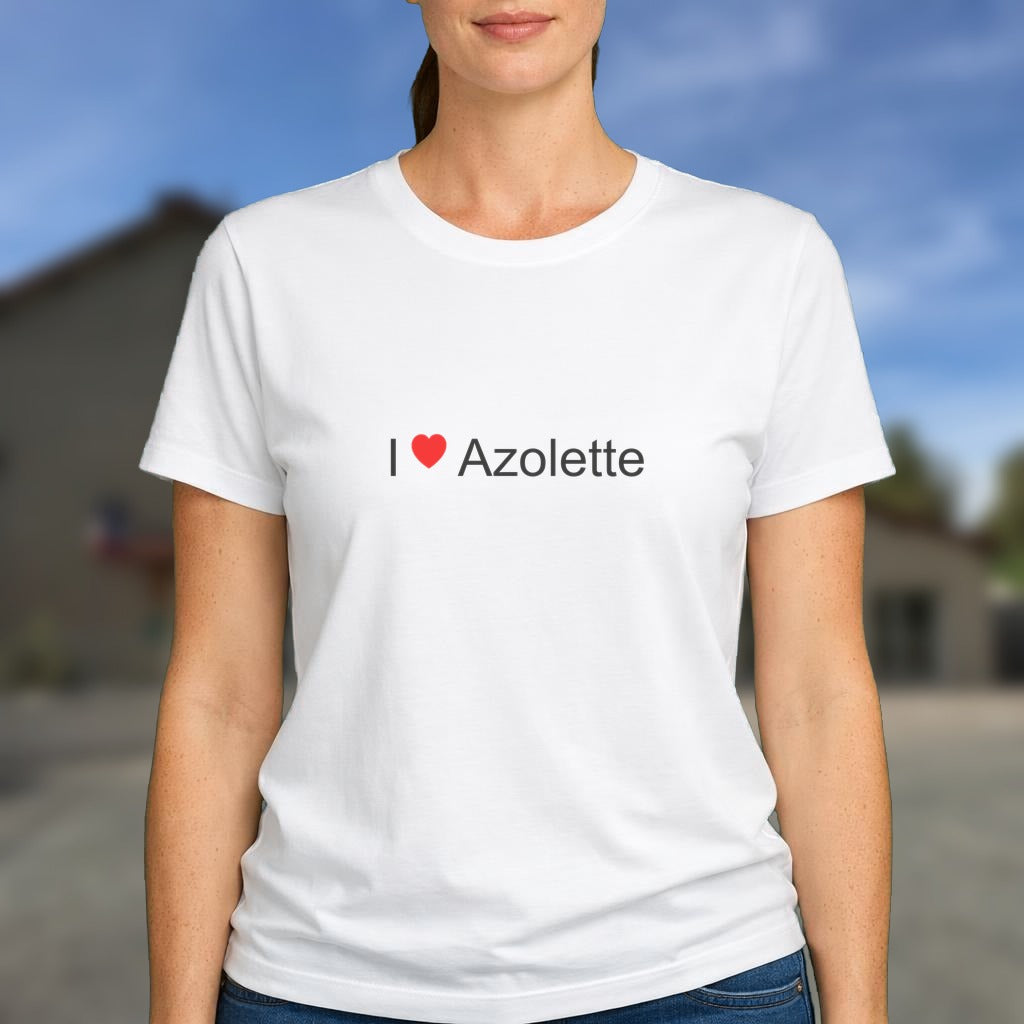 T-shirt I love azolette