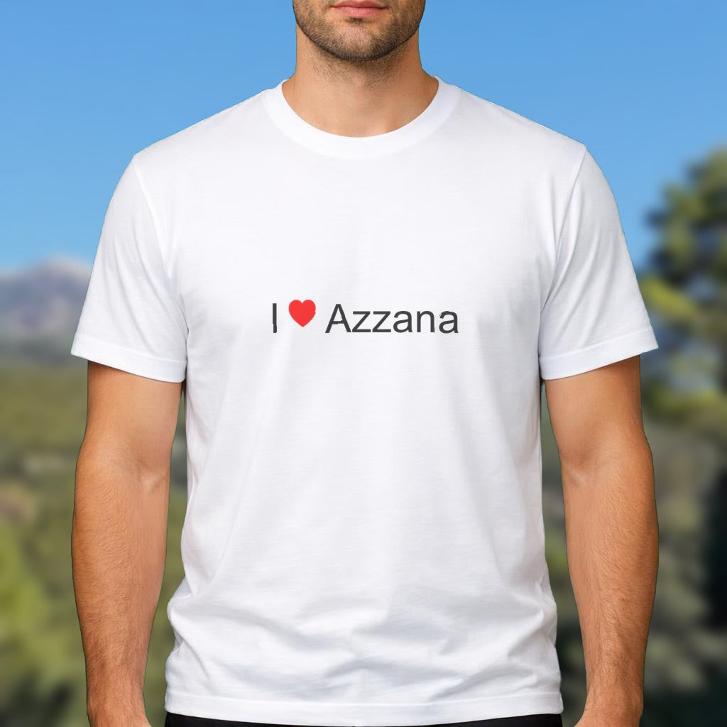 T-shirt I love azzana