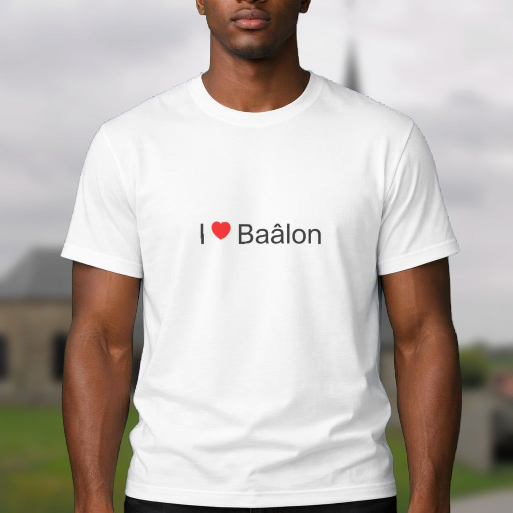 T-shirt I love baâlon