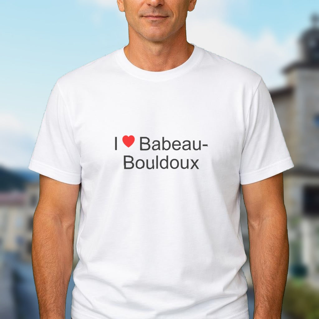 T-shirt I love babeau-bouldoux