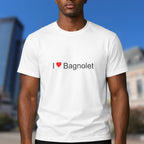 T-shirt I love bagnolet
