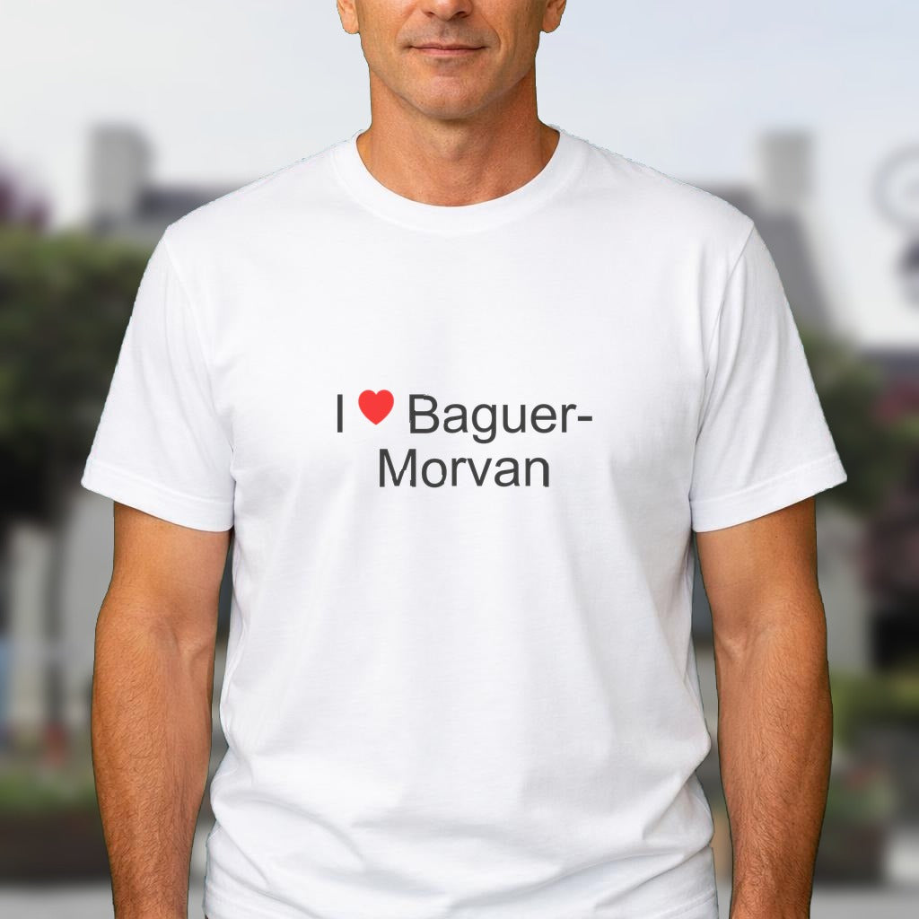T-shirt I love baguer-morvan