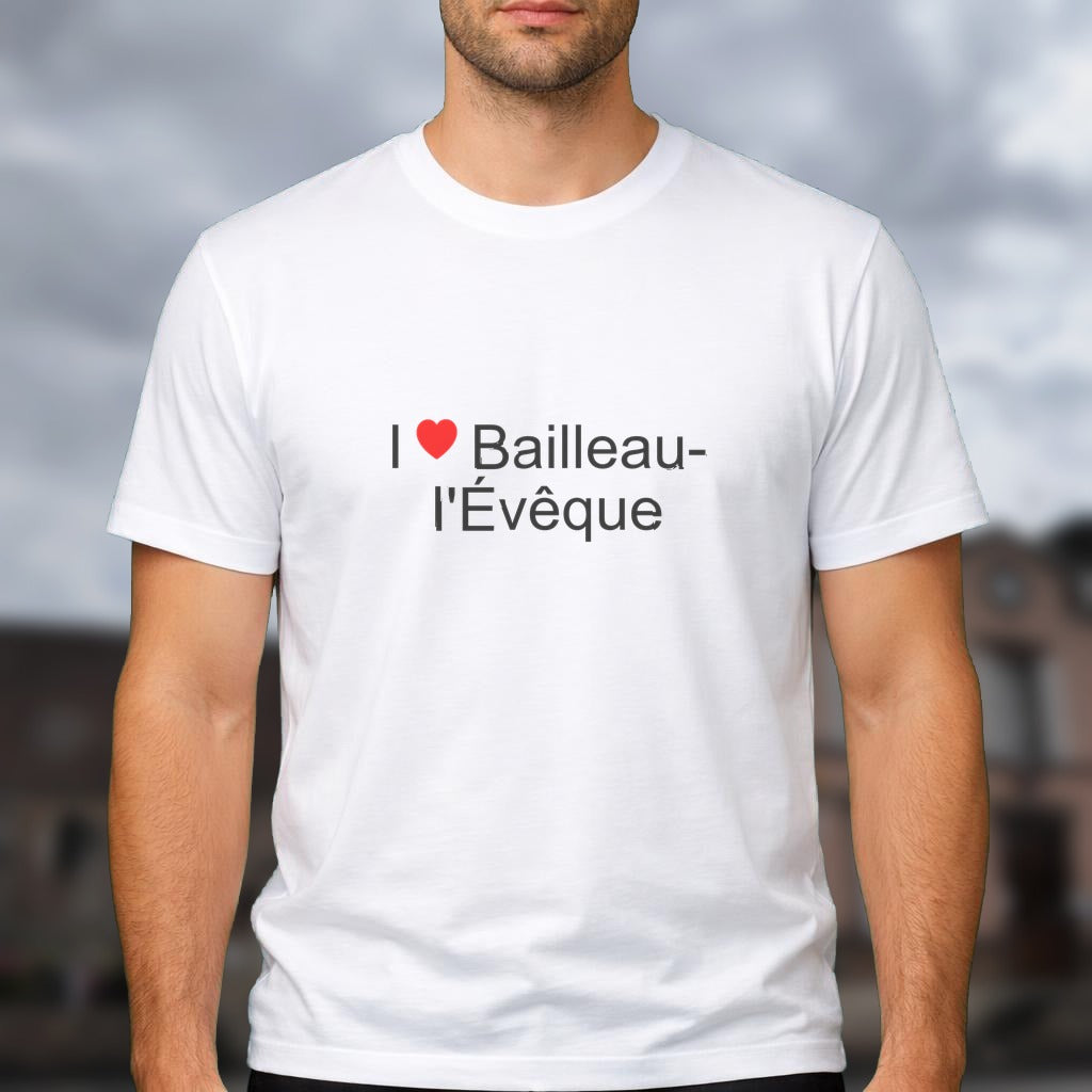 T-shirt I love bailleau-l'évêque