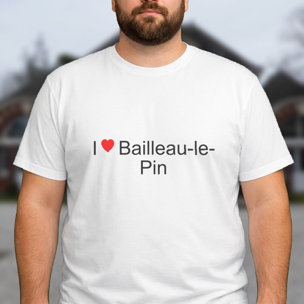 T-shirt I love bailleau-le-pin