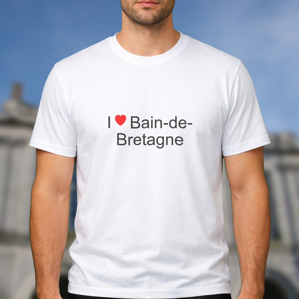 T-shirt I love bain-de-bretagne