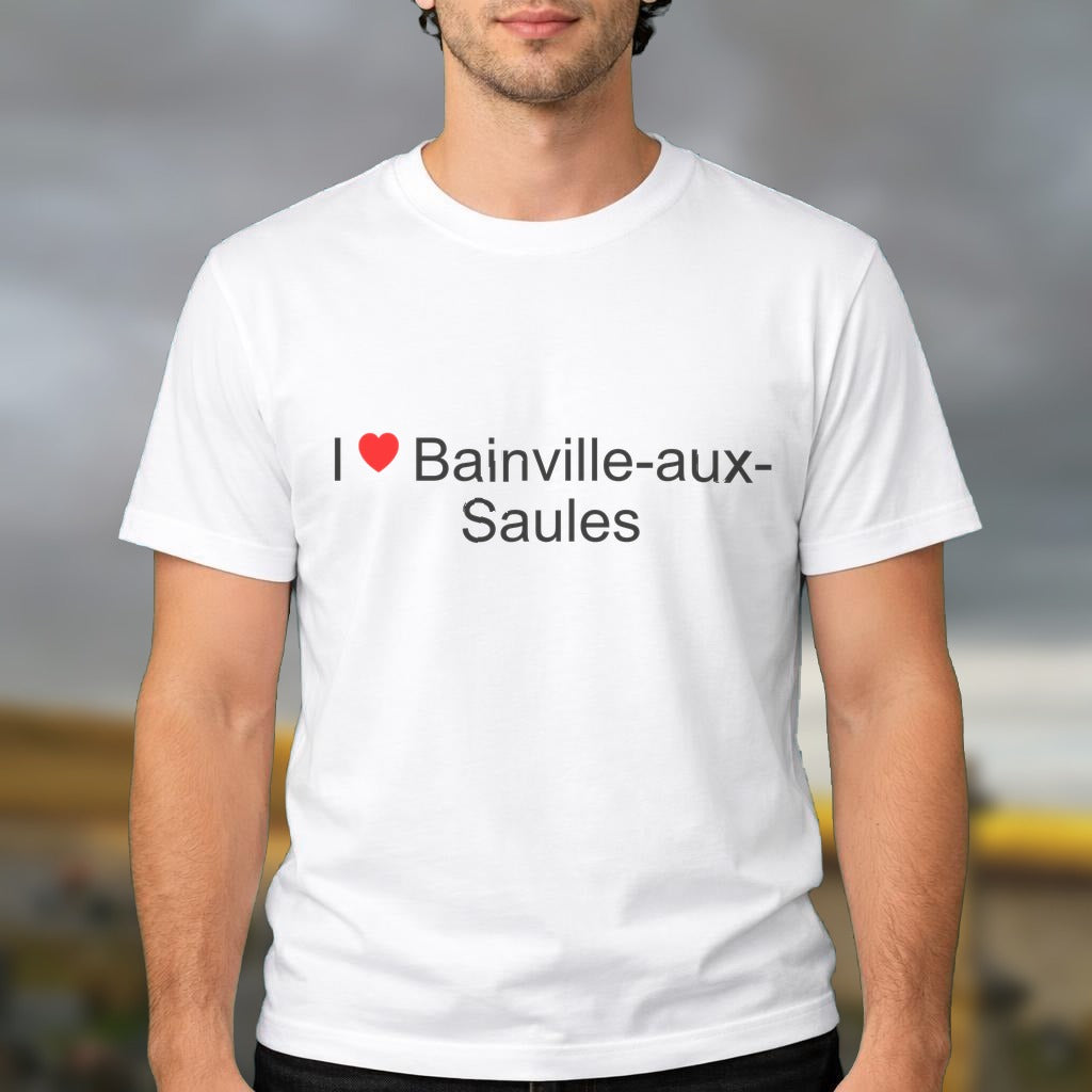 T-shirt I love bainville-aux-saules