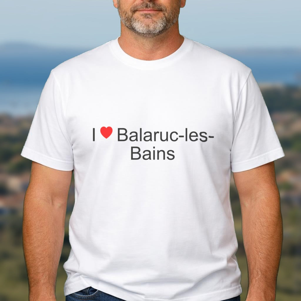 T-shirt I love balaruc-les-bains