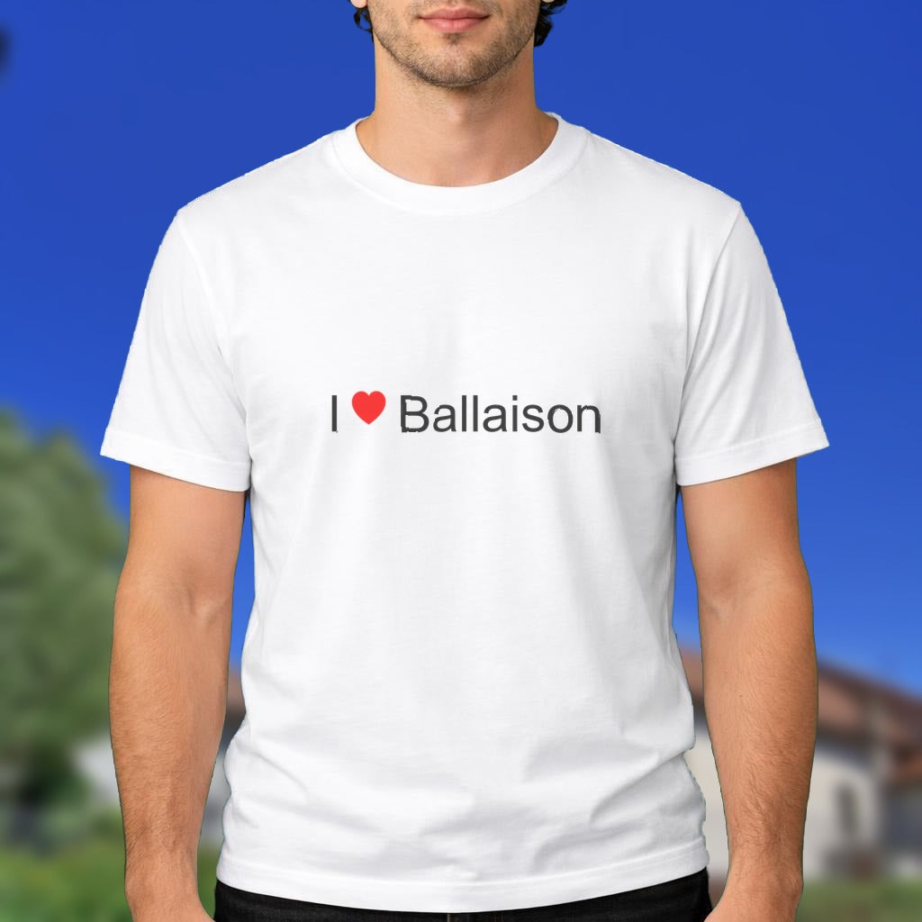 T-shirt I love ballaison