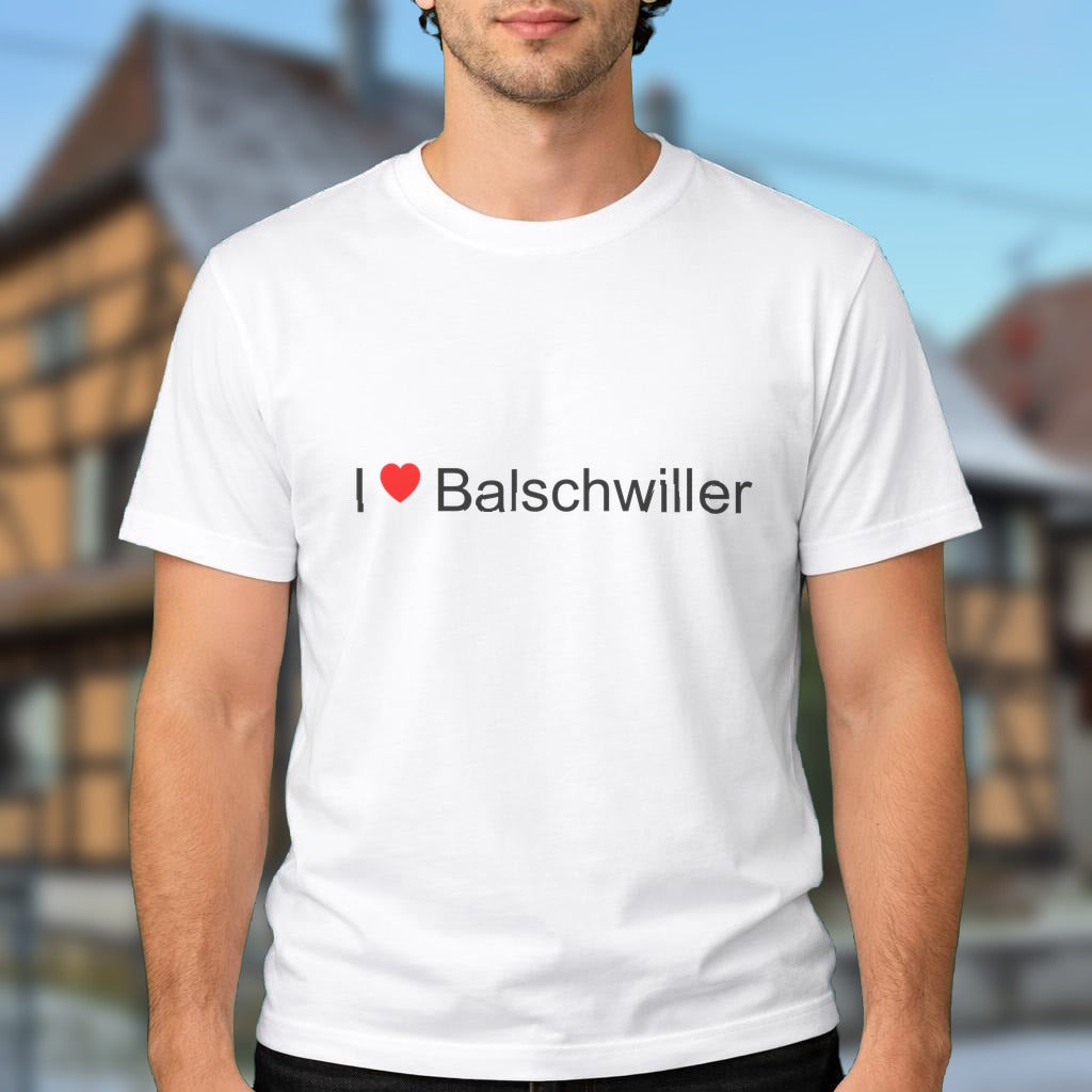 T-shirt I love balschwiller