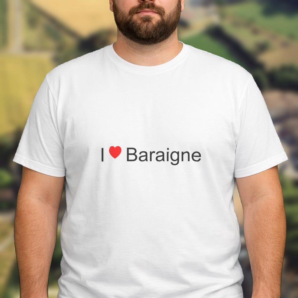 T-shirt I love baraigne