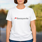 T-shirt I love baraqueville