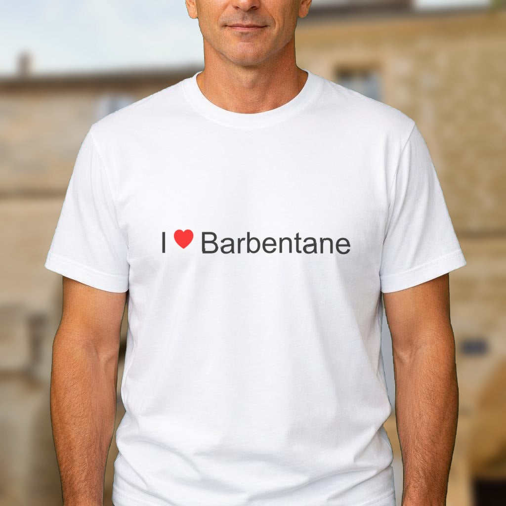 T-shirt I love barbentane