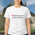 T-shirt I love barbezieux-saint-hilaire