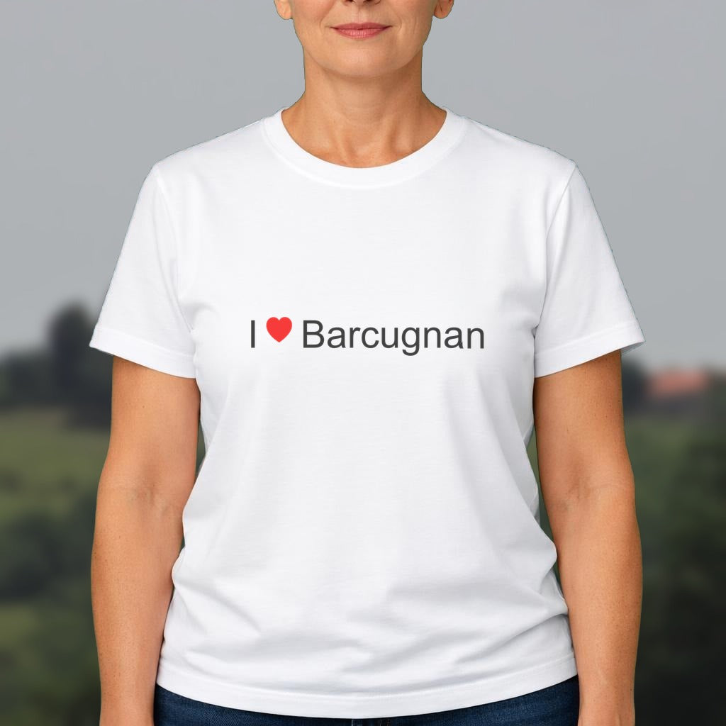 T-shirt I love barcugnan