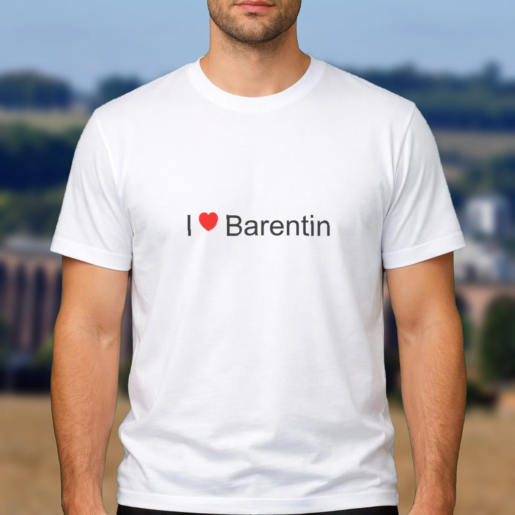 T-shirt I love barentin