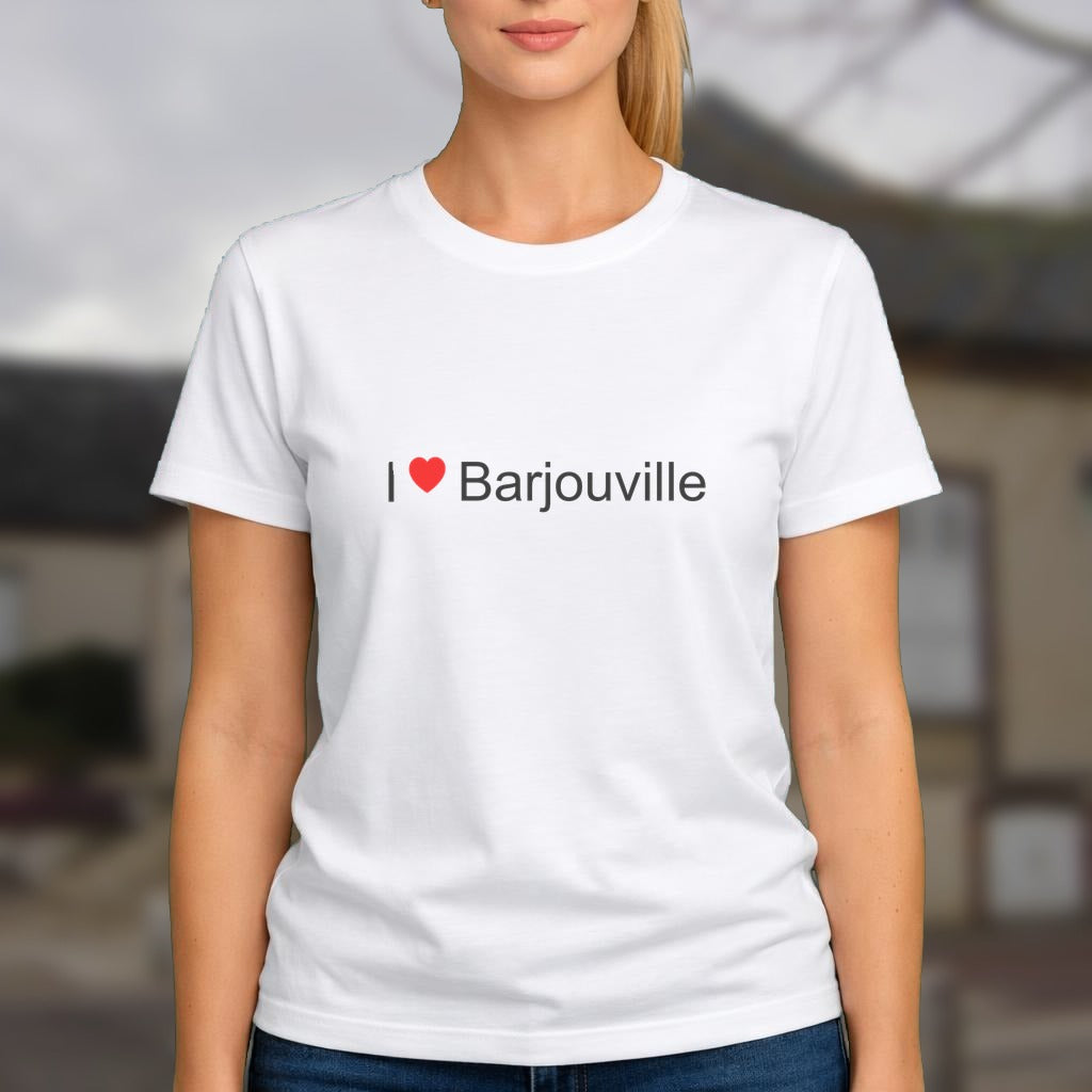 T-shirt I love barjouville