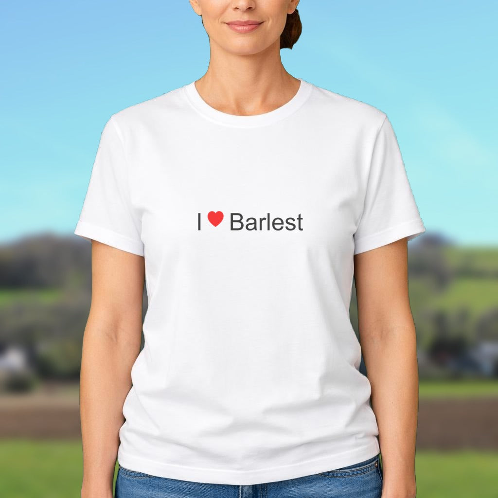 T-shirt I love barlest