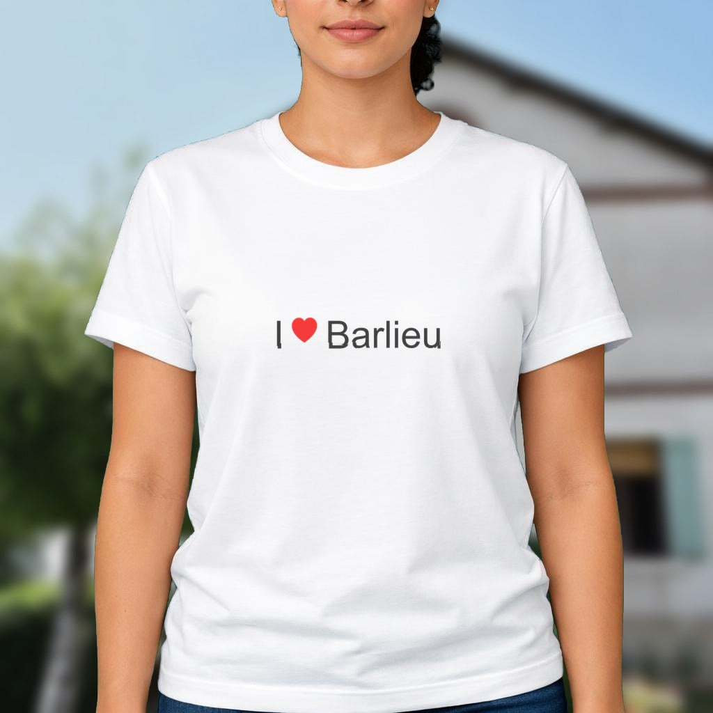T-shirt I love barlieu