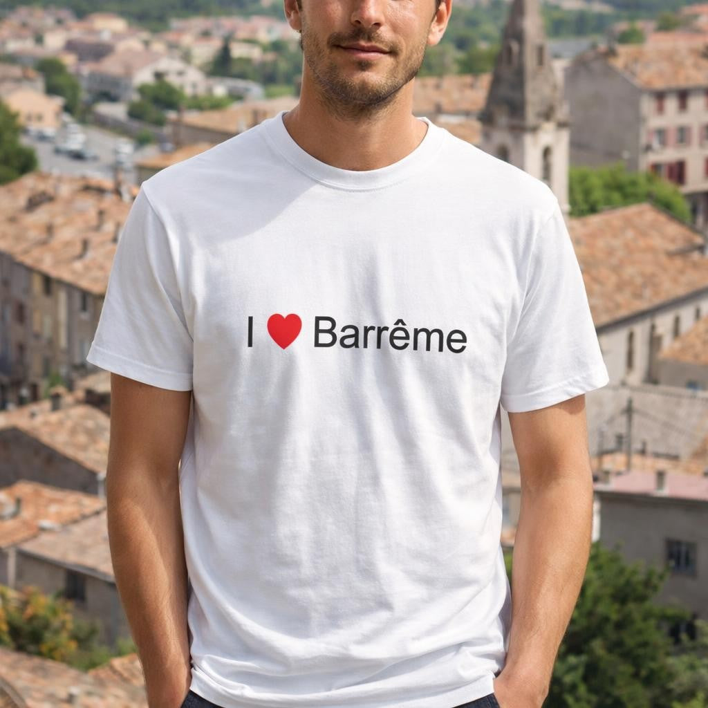 T-shirt I love barrême