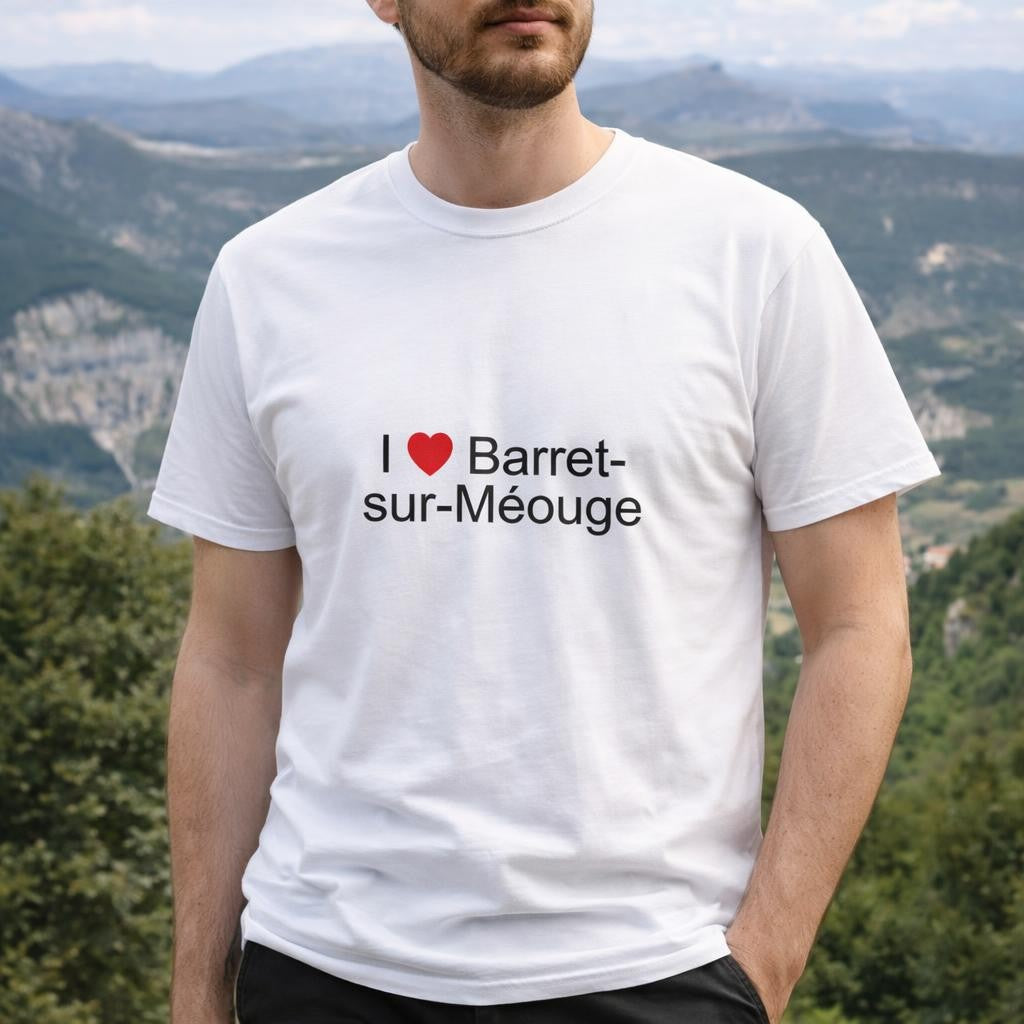 T-shirt I love barret-sur-méouge