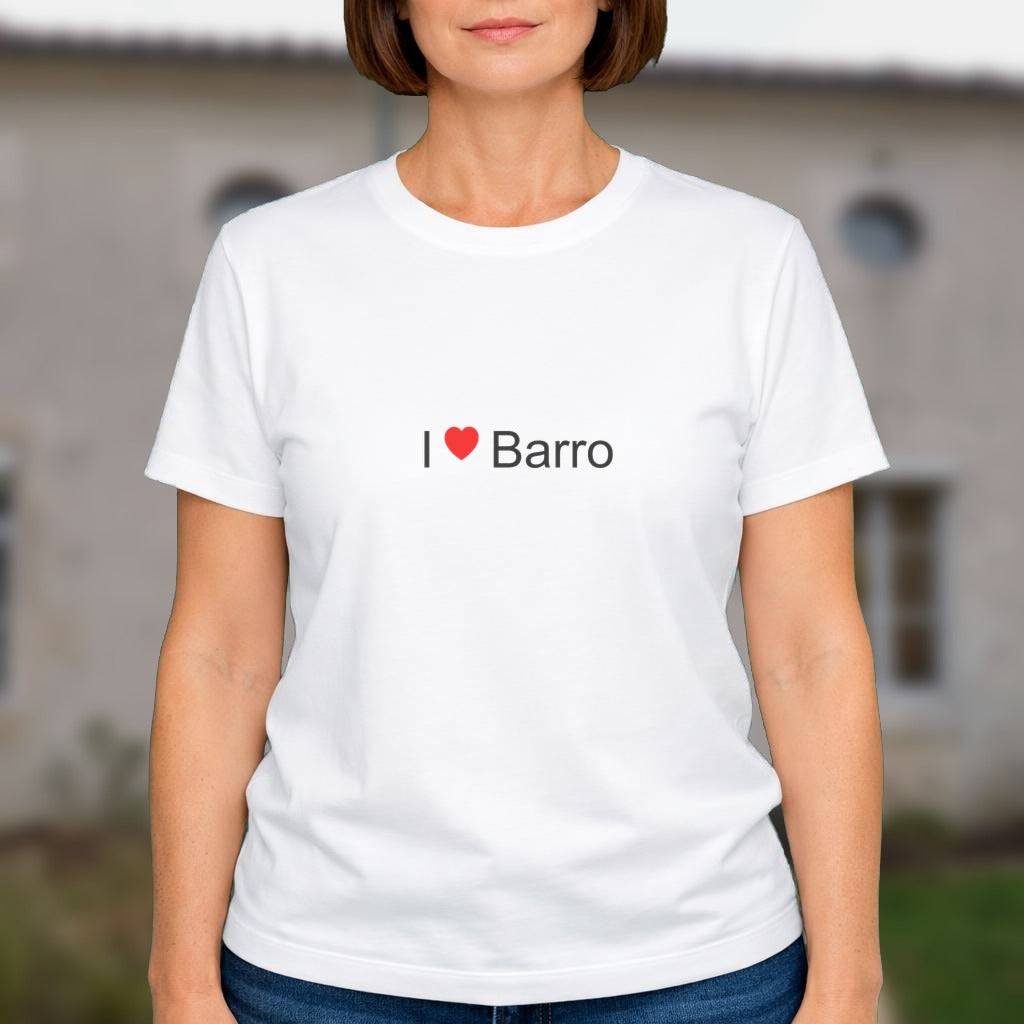 T-shirt I love barro