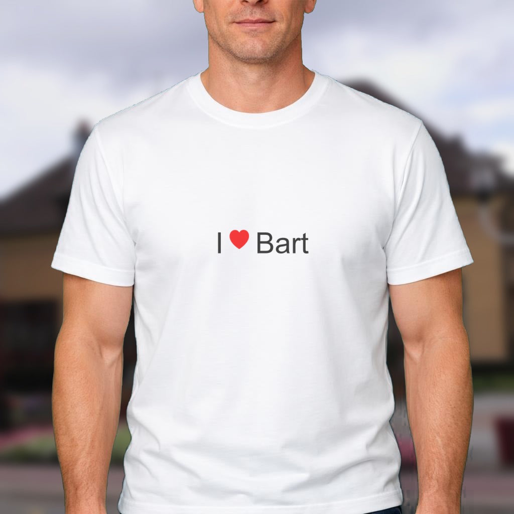 T-shirt I love bart