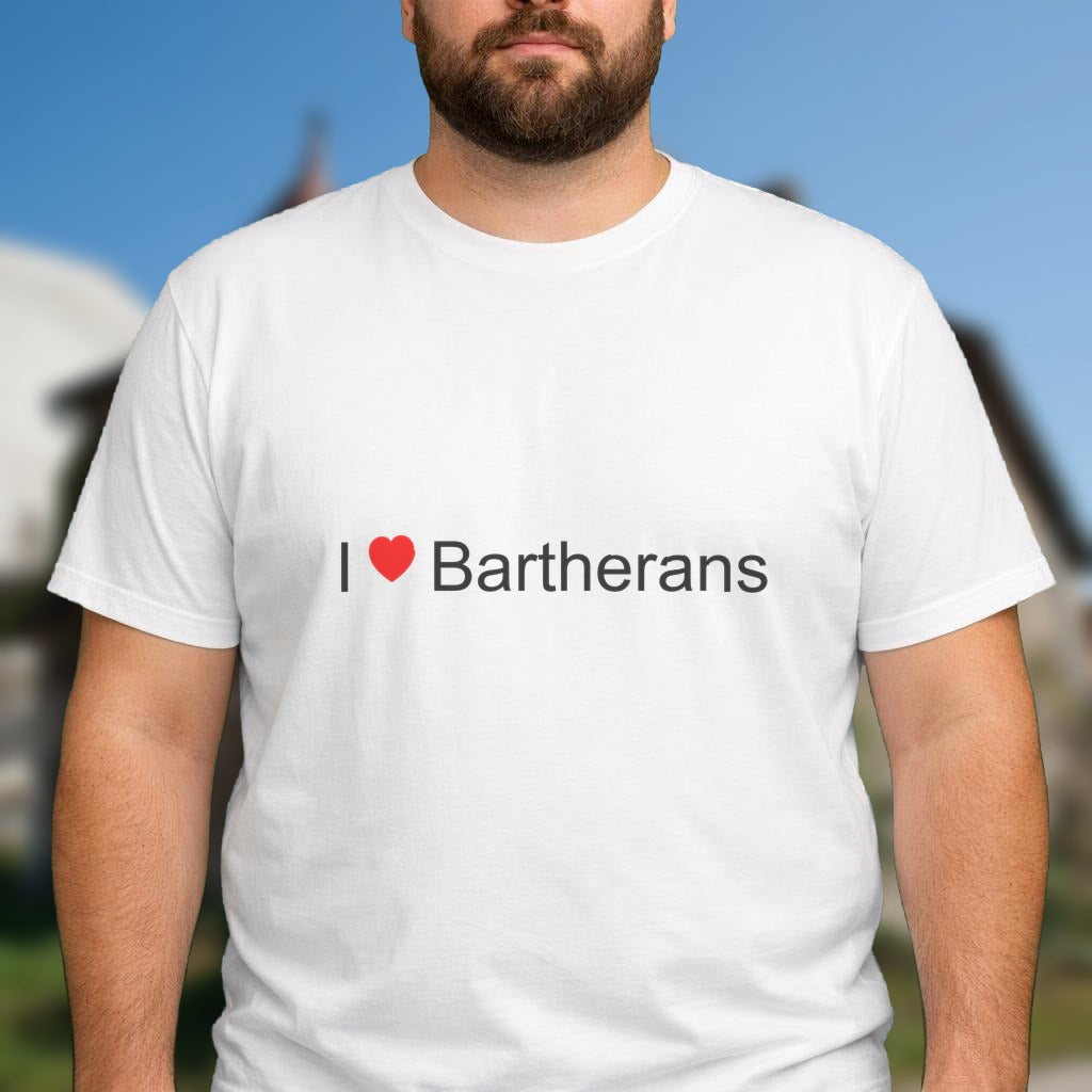T-shirt I love bartherans