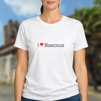 T-shirt I love bascous