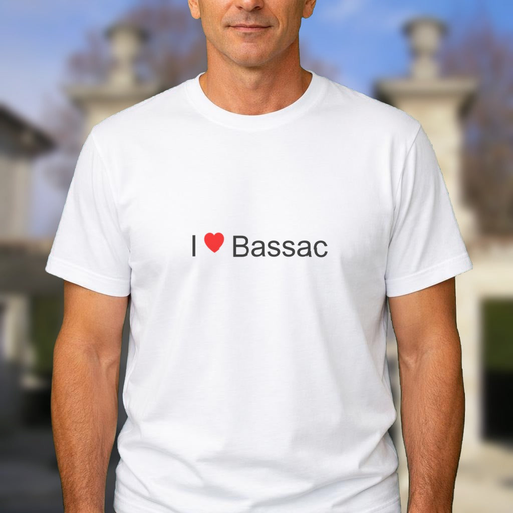 T-shirt I love bassac